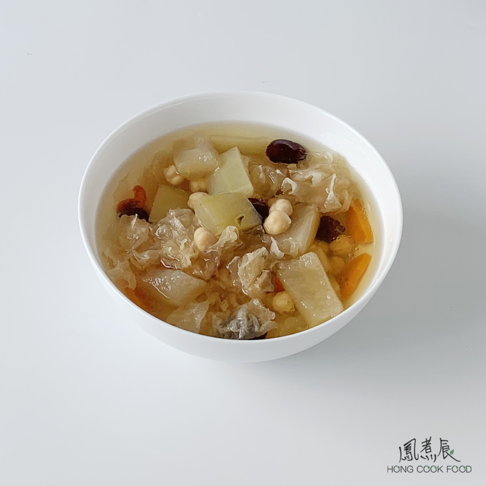 vegetarian winter melon soup 1